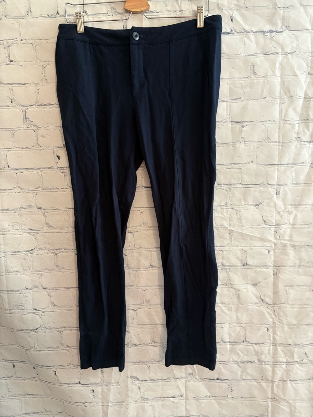 Cabi Capote Trouser Pants Navy Blue Size 8 Style# 5073
